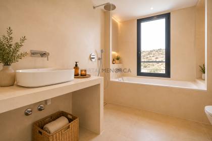Chalet unifamiliar de nueva construcción en Cala Llonga