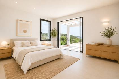 Chalet unifamiliar de nueva construcción en Cala Llonga