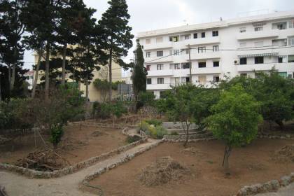 Building plot for housing block in Mahón.