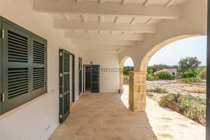 Finca for sale in Menorca, renovated and with pool