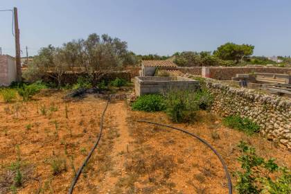 Terrain rustique avec puits communal à vendre à Sant Lluís