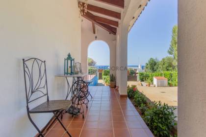 Villa for sale with pool and sea views in Binibeca