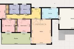 Planos Chalet para reformar en venta S'Algar