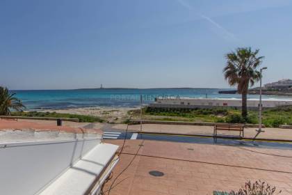 Beachfront house for sale in Punta Prima