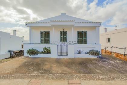 Villa avec vue mer dans la zone de Binibeca