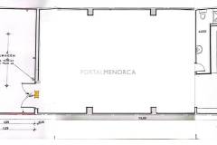Planos Local comercial en venta en Sant Lluís
