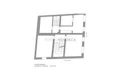 Blueprints Central building to renovate for sale in Mahón