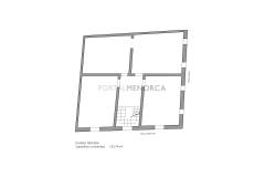 Blueprints Central building to renovate for sale in Mahón