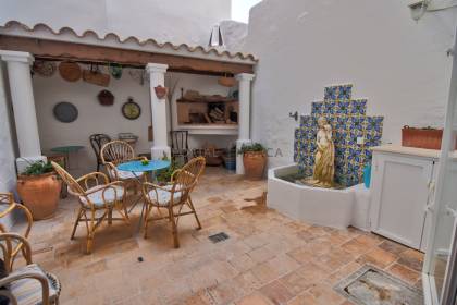 3 bedroom duplex in Cales Fonts with a patio and spectacular views over Mahon Port