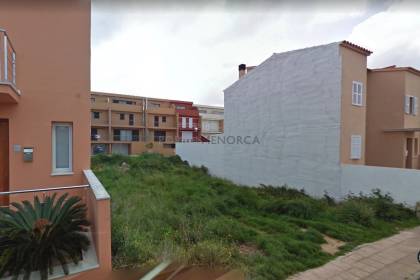 Terrain dans un quartier résidentiel près du port de Mahón