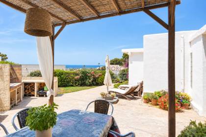 Chalet con vistas al mar en Binibeca Nou