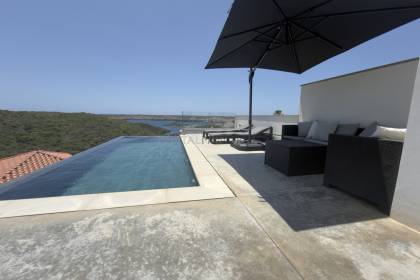 Spectacular contemporary villa with panoramic views of Mahón Harbour