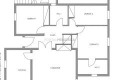 Plans Villa de 3 chambres à S'Algar