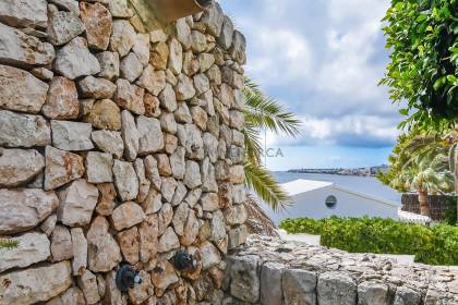 Waters edge villa on the shore of the port of Mahon