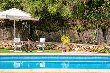 Moderno chalet de 3 dormitorios con piscina en la costa Sur de Menorca