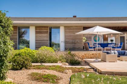 Spectacular front line house in Binidali, Menorca.