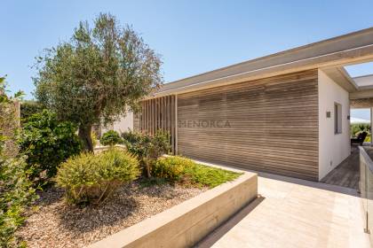 Spectacular front line house in Binidali, Menorca.