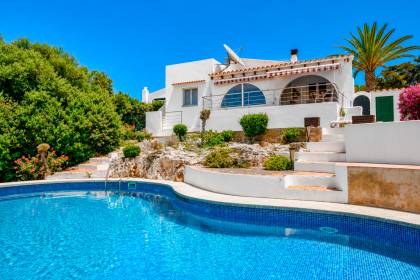 Villa avec vue sur la mer et potentiel d'agrandissement à Son Vitamina