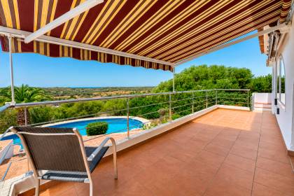 Villa avec vue sur la mer et potentiel d'agrandissement à Son Vitamina