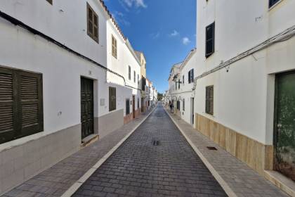 Una auténtica casa de pueblo en el corazón de Es Migjorn Gran