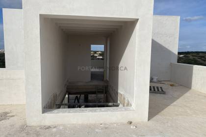 Chalet en construcción en Cala Llonga