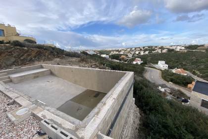 Chalet en construcción en Cala Llonga