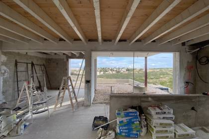 Chalet en construcción en Cala Llonga