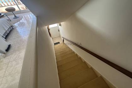 Seafront house with stunning views of the sea and Isla del Aire in S'Algar