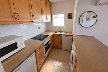 Seafront house with stunning views of the sea and Isla del Aire in S'Algar