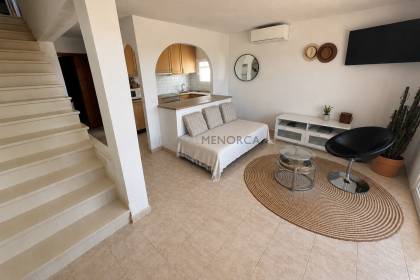 Seafront house with stunning views of the sea and Isla del Aire in S'Algar