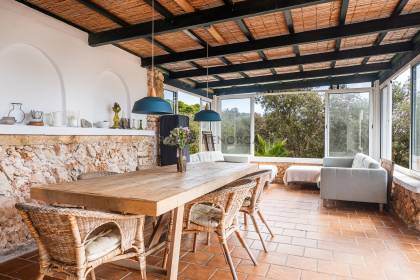 Renovated Villa with Private Pool, Tennis Court and Sea Views in Alcaufar