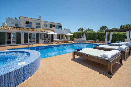 A spectacular 7 bedroom villa with annex and sea views.