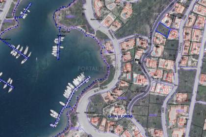Buildable plot of land in the urbanization of Cala Long