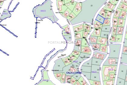 Buildable plot of land in the urbanization of Cala Long