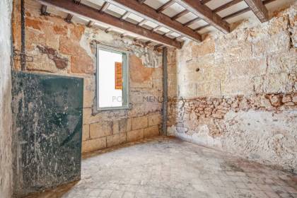 Encantadora casa de 134 m² para reformar en el casco histórico de Ciutadella