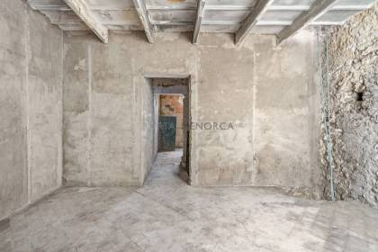 Encantadora casa de 134 m² para reformar en el casco histórico de Ciutadella