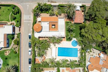 Chalet en primera línea de mar en Cala'n Blanes