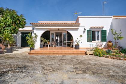 Semi-detached villa located on a quiet street in Cap d'Artrutx