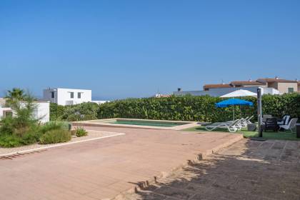 Chalet en Calan Blanes con vistas al mar.