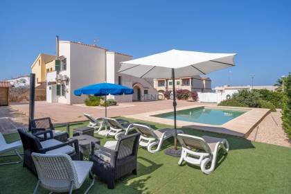 Villa in Calan Blanes with sea views