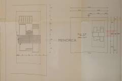 Planos Chalet a 50 m. de la playa de Son Xoriguer con licencia turística.