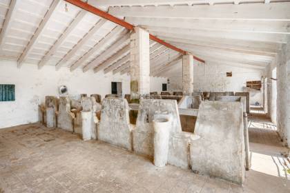 Dos casas de campo, una con licencia turística, en la costa sur de Ciutadella.