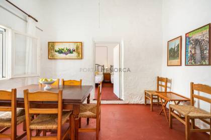 Two country houses, one with a tourist licence, on the south coast of Ciutadella