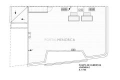 Planos Casa en primera planta con derecho a vuelo en el centro de Ciutadella