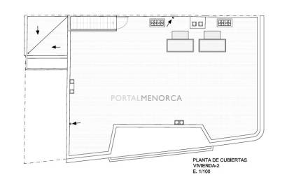 Casa en primera planta con derecho a vuelo en el centro de Ciutadella