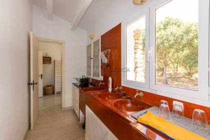Estupenda casa de campo con terreno en Es Mercadal