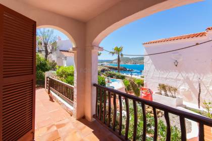 Charming sea view apartment in Playas de Fornells.