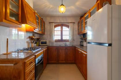 Lovely villa with pool and sea views in Playas de Fornells
