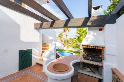 Lovely villa with pool and sea views in Playas de Fornells