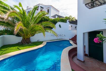 Lovely villa with pool and sea views in Playas de Fornells